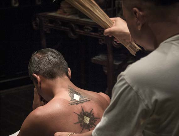 Thai Sak Yant traditional tattoos at The Siam